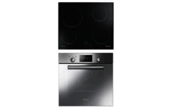 Candy ACOM609XM Fan Oven and Ceramic Hob